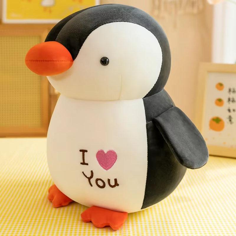 Cute Little Penguin Plush Toy Doll Girl Gift Children Cute Toy Children's Toys Gifts Plushie Stuffed Toys Animal Patung Dolls