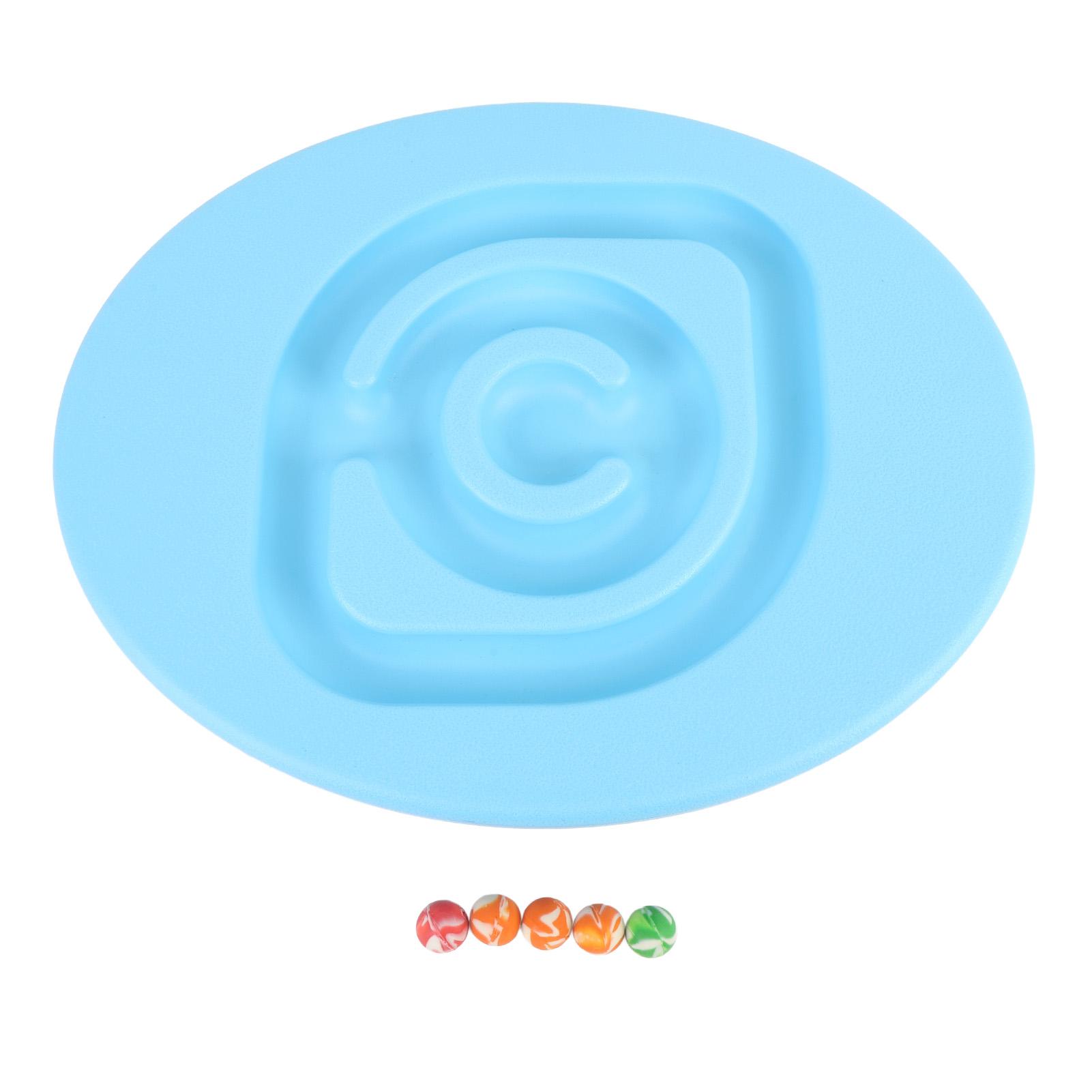 

Детская платформа для баланса Сенсорная тренировка Качающаяся доска Игрушка Яйцевидная Детская тренировка баланса синий