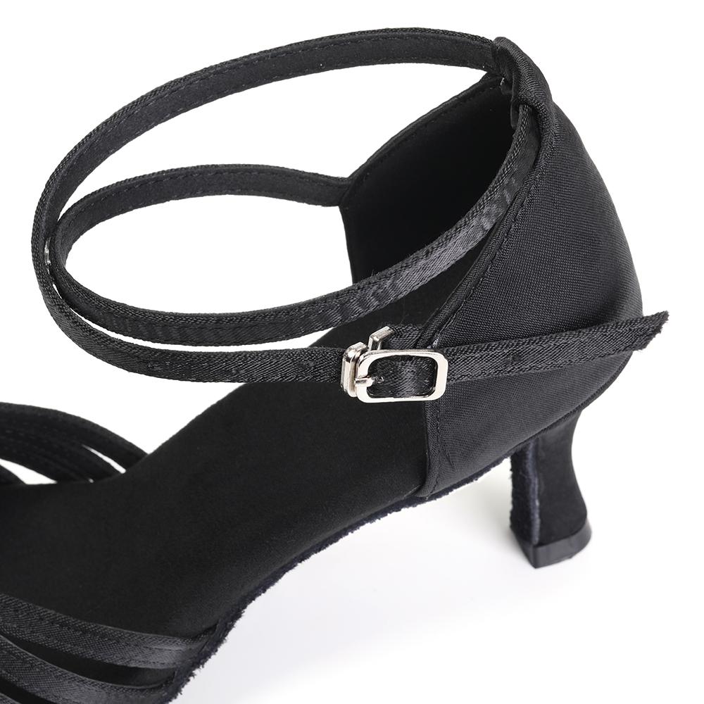 Women Latin Dance Shoes High Heel 7CM Ballroom Salsa Tango Dancing Shoes Indoor Dancing Shoes