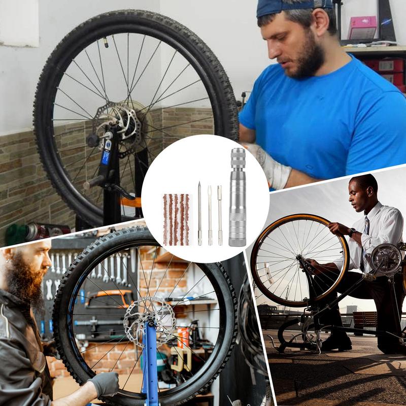 Tire Repair Tools Effective Tire Puncture Repair Kit Tire Patching Kit Compact Tire Patch Tools Bikes Tire Repair Kit For Bikes