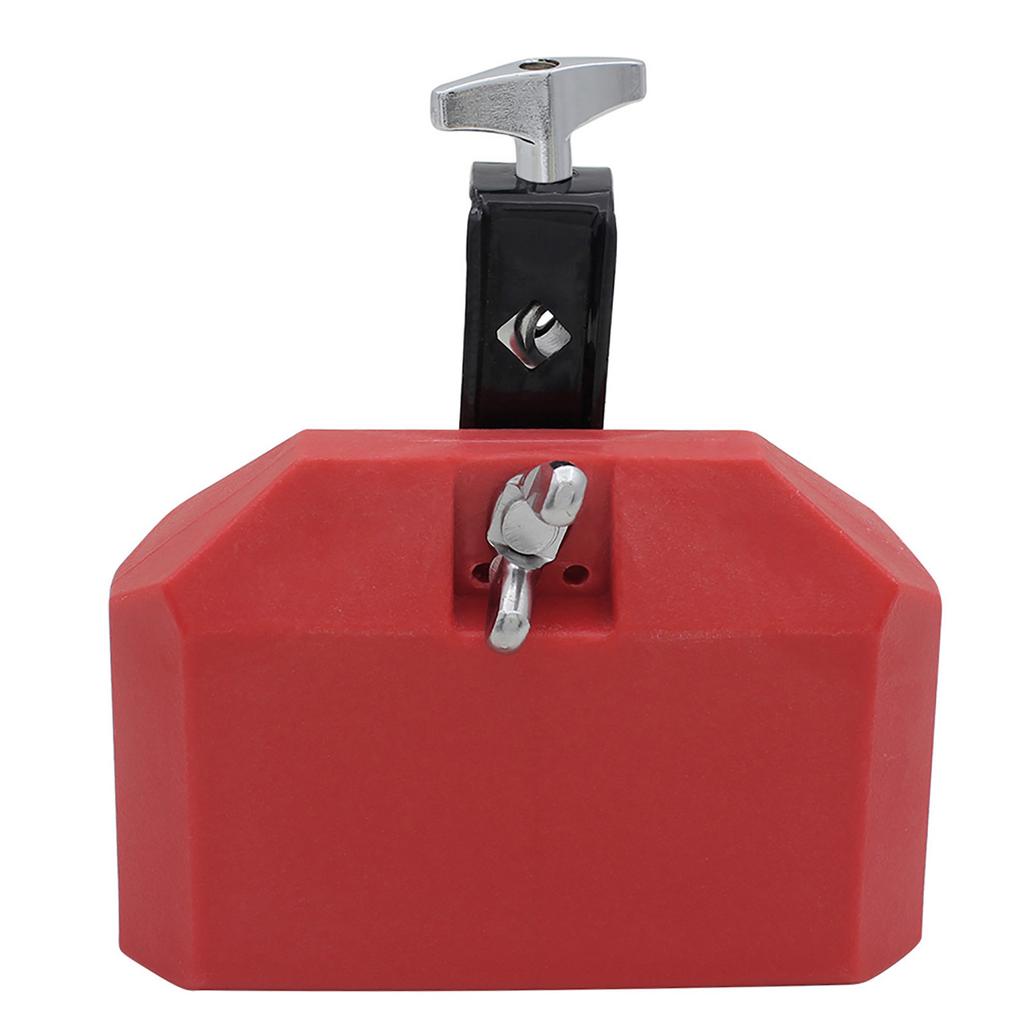 ABS Plastic Cowbell Quick Release Mount Drum Stick Baby Toy Kit (Red)