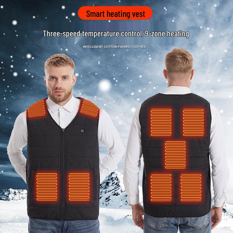 OIMG V-Neck Electric Heating Vest