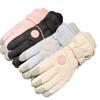 Women's Winter Ski Gloves: Velvet-Lined, Windproof, Warm, Touchscreen Compatible, Non-Slip Outdoor Cycling.