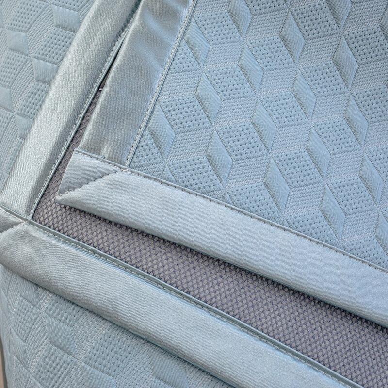 Sofa Cushion Summer Non-Slip Pure Color Ice Silk Summer Mat Simple Modern Cream Style Cool Pad Sofa Cover Slipcover