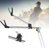 Stainless Steel Fishing Rod Holder Ground Insert Pole Brackets Retractable Fishing Gear1.5M