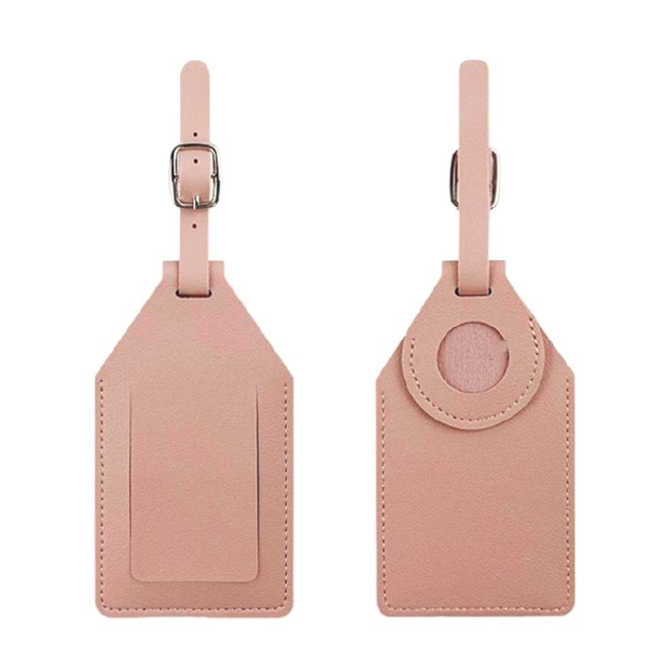 PU Baggage Backpack Tags Suitcase Luggage Tags Travel Suitcase Label with Strap