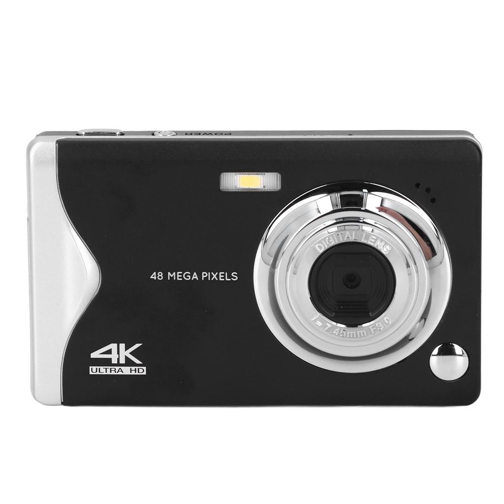 Digital Camera 4K Autofocus Video Camera 48MP 16X Zoom AF Auto Focus Portable Compact Camera for