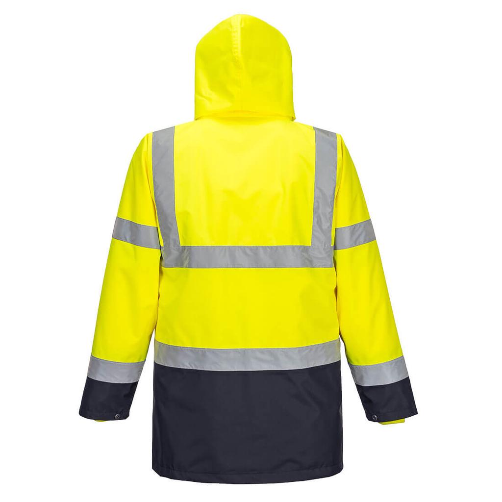 High Visibility Insulated Jacket S766Ynr Hi-Vis 5In1 Xxl - Kur S766Yxxl