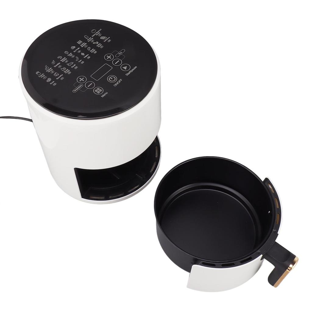 Oilless Fryer 6L LCD Screen Display 360 Degree Circulating Heating Electric Oilless Cooker for Home