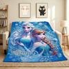 Custom Name Forest Friends Flannel Blanket Throw Blanket Soft Warm Sofa Bed Decor Unique Gift