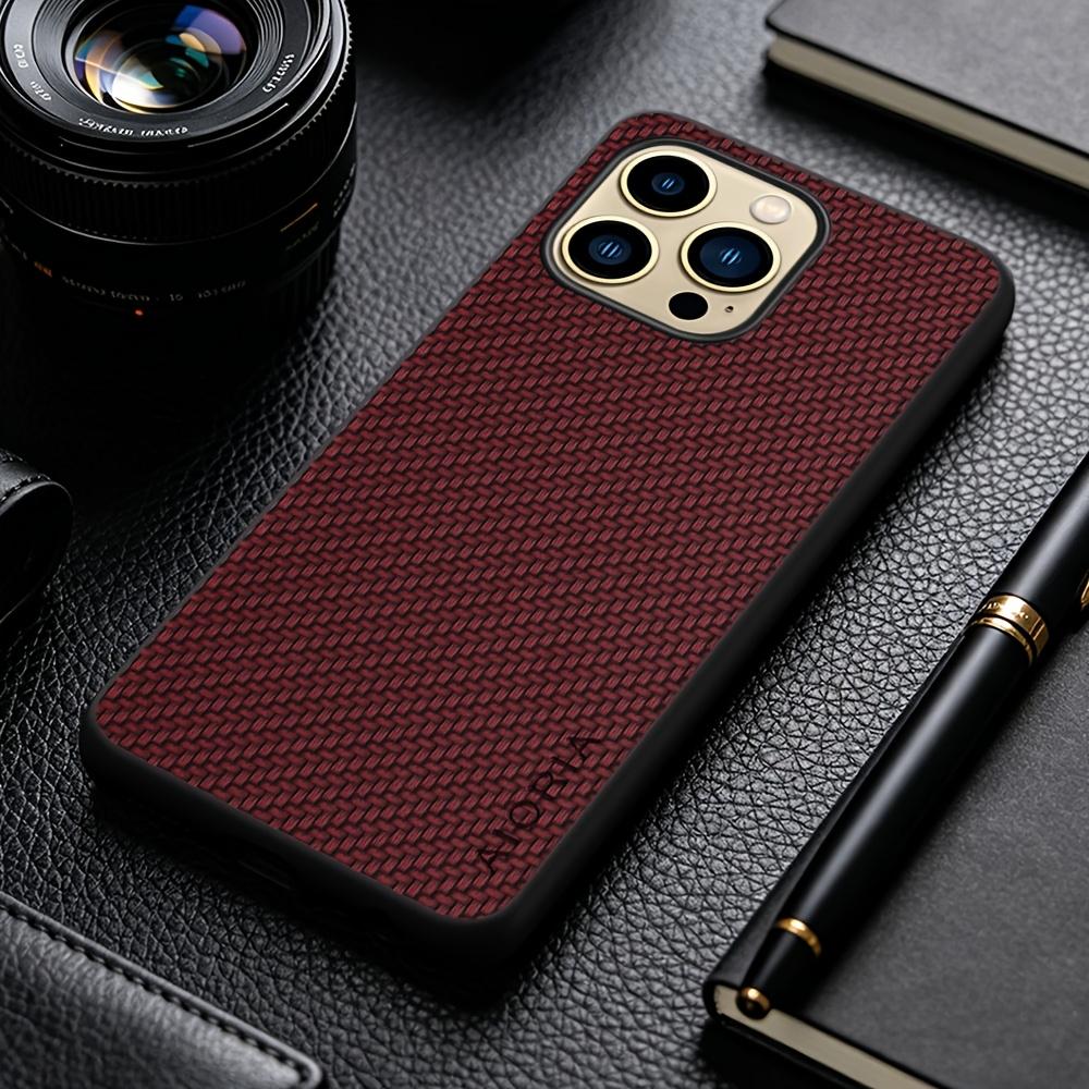 Phone Case: New Fashion Phone Case for iPhone 15 14 13 Pro Max Plus Business Casual Faux Synthetic Leather Phone Cover