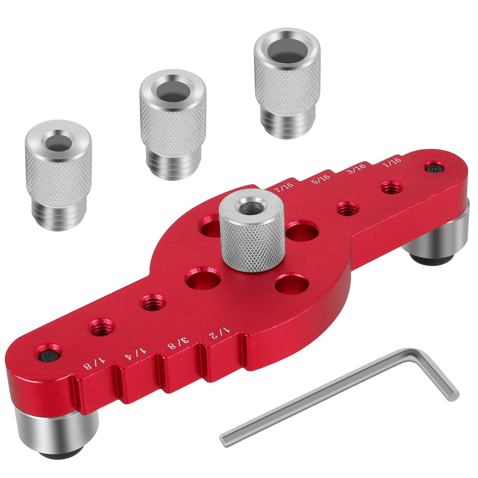 

Self Centering Dowel Jig Kit With Scriber Straight Holes Wood Panel Hole Puncher Locator Professional Woodworking Joints Tool 6mm 8mm 10mm 5PC