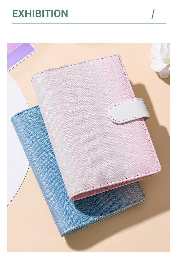 Macaron A6 Loose-Leaf Notebook for Phone, Cash, Budget, & Financial Planning