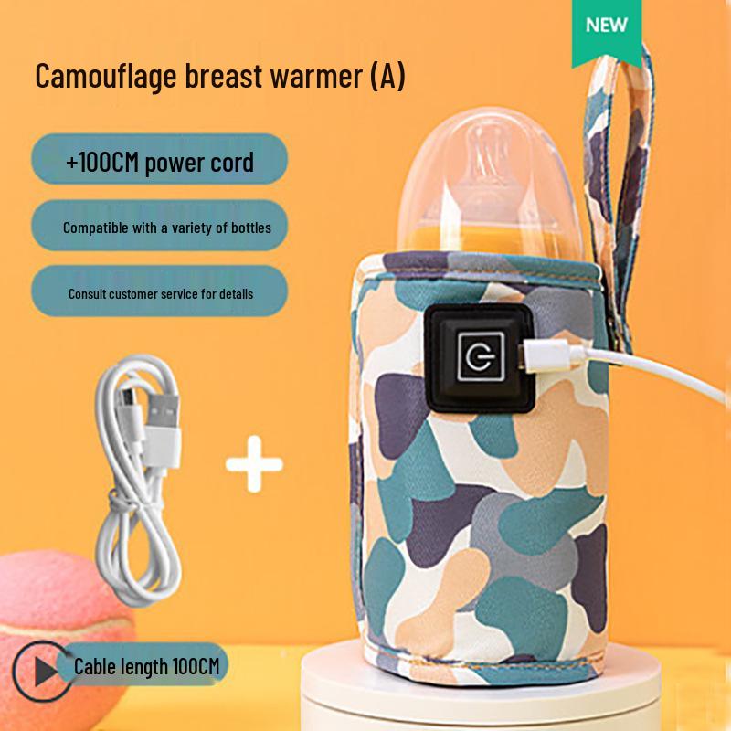 Universal Portable Baby Bottle Insulated Sleeve - Constant Temperature Outdoor Milk Warmer