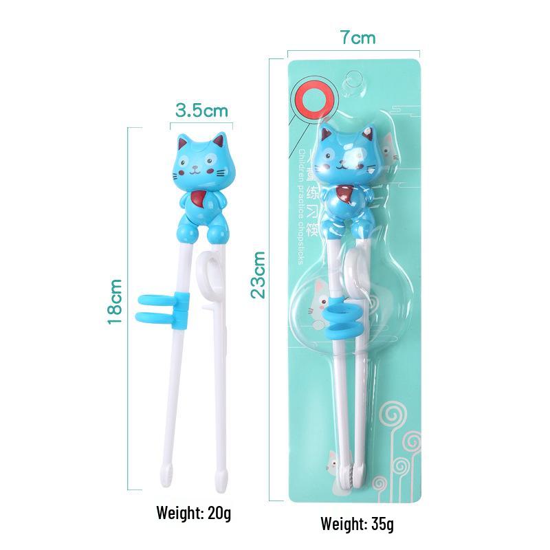 Children's Training Chopsticks - Fun Cartoon Baby Learning Aid.
