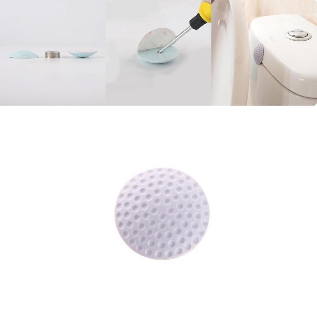 Self-adhesive Door Stopper And Wall Protector Pad For Doorknob Damage Prevention