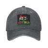 Unisex Baseball Hats Her Biji Kurdistan Flag Eagle Denim Fabric Streetwear Baseball Caps Hip Hop Cap Casquette