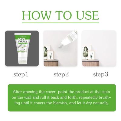 Wall Crack Nail Hole Repair Paste White Putty Waterproof Mildewproof for Interior Home Apartment Fast Renovation Projects