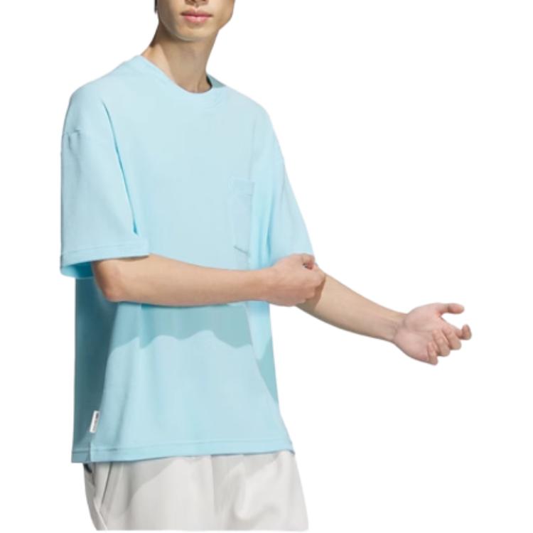 New Adidas T Shirts Men's Sky Blue JI6863
