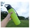 Foldable Silicone Water Direct Silica for Soft 600ml Bottle, Freezable, Portable, Drinking, Gel, BPA-Free, Plastic, Cycling, Drinking, Hiking,