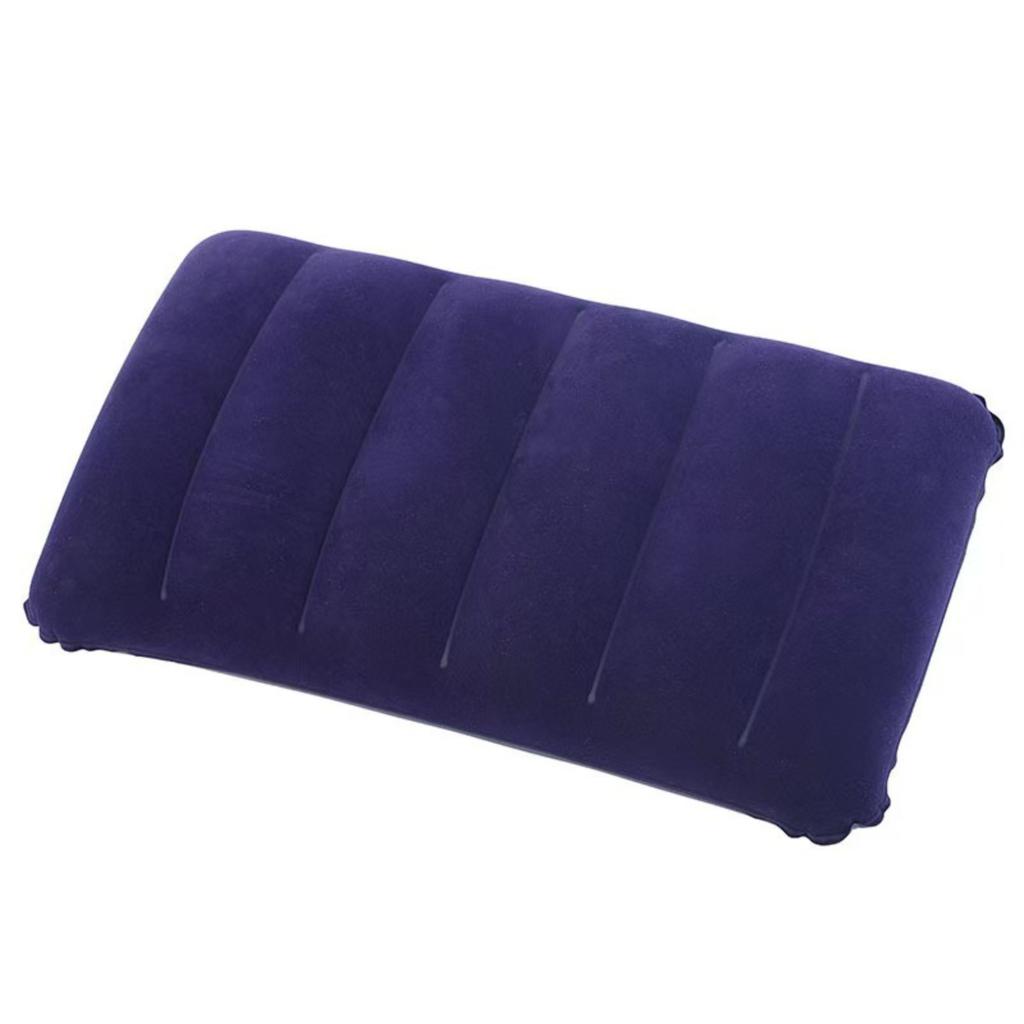Inflatable Travel Pillow 65x45cm Portable Lightweight Air Cushion for Camping Hiking Outdoor Use Durable and Comfortable Design