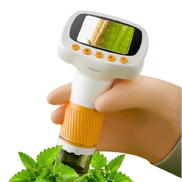 Educational Shockproof Handheld Microscope High Resolution Rechargeable Battery Ideal For Biology Studies Exploration