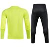 Herren Erwachsenen Fußball Torwart Uniform Schutzschwamm Fußball Langarm Kinder Training Torwart Fußball Trikot Oberteil Hose