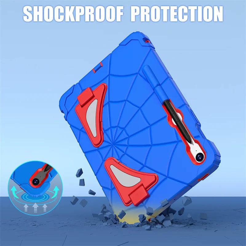Armor Case for Samsung Galaxy Tab S10 Lite S9 FE S8 S7 A11 A9 Plus 11 A8 10.5 A11 A9 8.7 A7 Lite 8.7 Tablet EVA Kids Cover Coque
