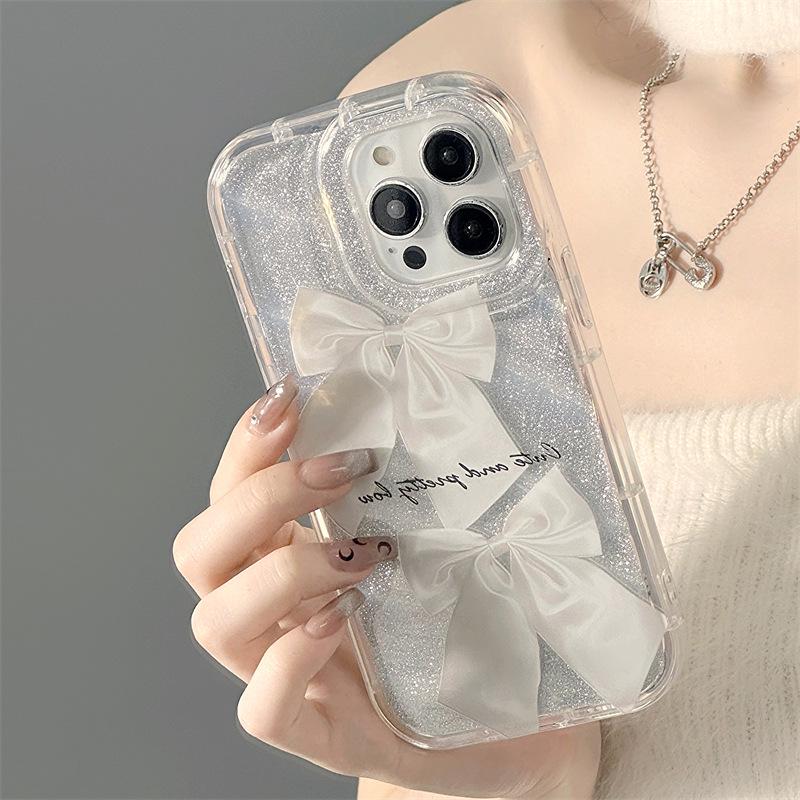 Zhitai Glitter Beskyttelsesdeksel for Apple iPhone 15/16 med Armbånd, Kompatibel med iPhone 12/11/13 Phantom-serien.