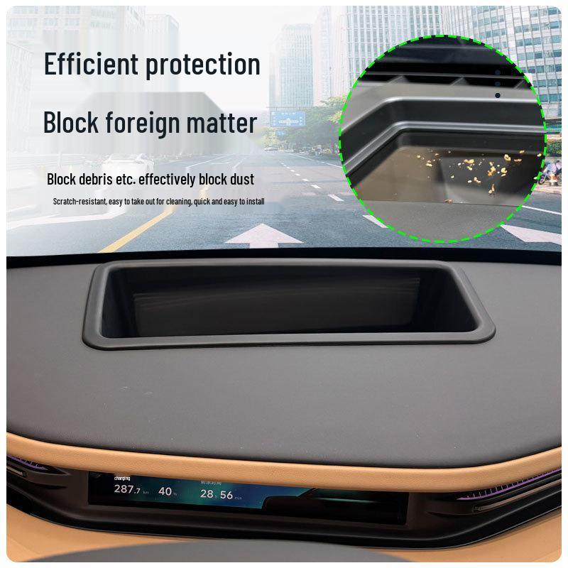 2026 Xiaopeng GX 6D Curved HUD Protective Cover for Car Interior Modification