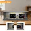 1/64 Model Car Display Case Diorama Desktop Decoration Toy Storage Box Showcase Organizer