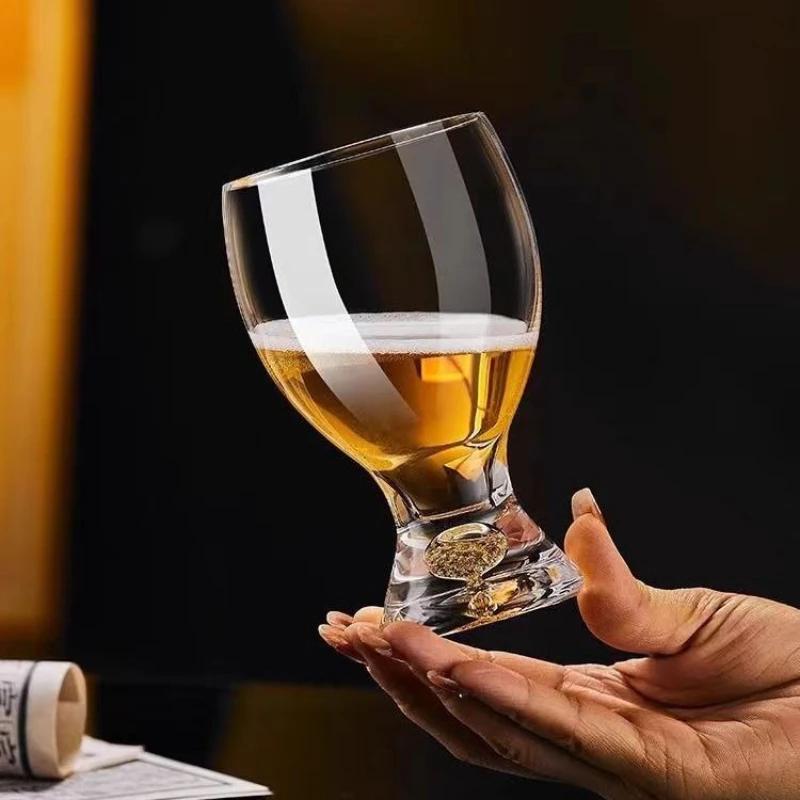 Sets Luxury Gold Foil Wine Glass Creative Crystal Glass Cup Cocktail Glass Household Exquisite Whiskey Cup Bar Accessories