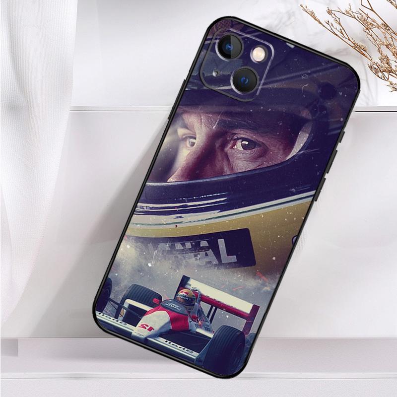 

Чехол для телефона Ayrton Senna F1 Racing для iPhone 14 13 12 11 16 15 Pro Max Plus Mini 7 8 X XR XS Max, мягкий чехол iPhone 16Pro MAX