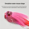 Bionic Soft Bait Water Mouse Deer Hair Lure for Deep Sea Fishing