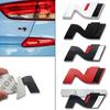 CMQW3 N N LINE Emblem METALL Heckklappe Auto Kühlergrill Abzeichen Aufkleber Für Hyundai I10 I20 I30 I40 IX20 IX35 Tucson Solaris Azera Zubehör