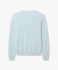 MAN ON THE BOON Linen Blend V-Neck Knit Pullover_Sky Blue 4716113008