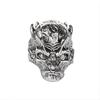 Retro Punk Menn Ring Demon Skjelett Hip Hop Rock Lokomotiv Ring Titan Stål Legering Eldgammel Sølvfarge Ring Dame Smykker