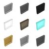 20pcs MOC Bricks 1x6x5 Window Glass Wall Element Compatible Building Blocks 59349 Houses Panel Assembles Accessories