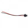 Head Connected Cable 2-Pin 2P Male / Female PVC 24AWG Red/ Black Practical