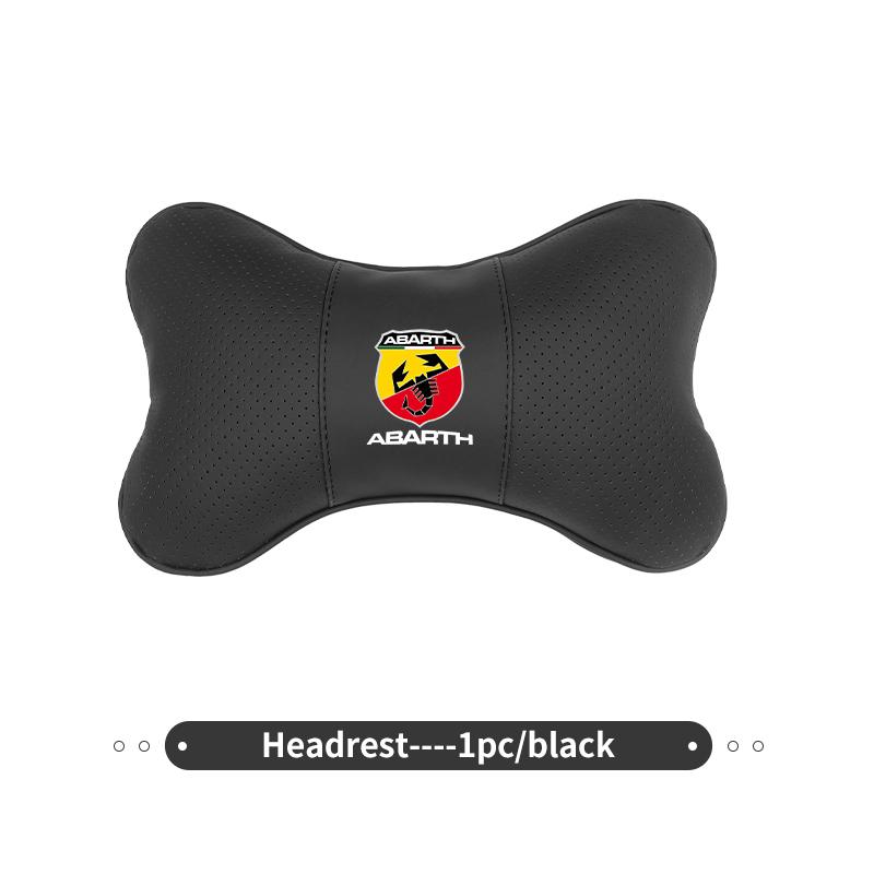 Car Seat Back Head Neck Pillow Cushion Headrest Lumbar Support For Abarth FIAT 500 Ducato Stilo Palio UNO Astra Bravo Tipo