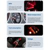 Smart Digital Meter HUD B3 Obd2 Display Multifunction Speedometer Tachometer RPM Water Temp Volt Fuel Consumption Security Alarm