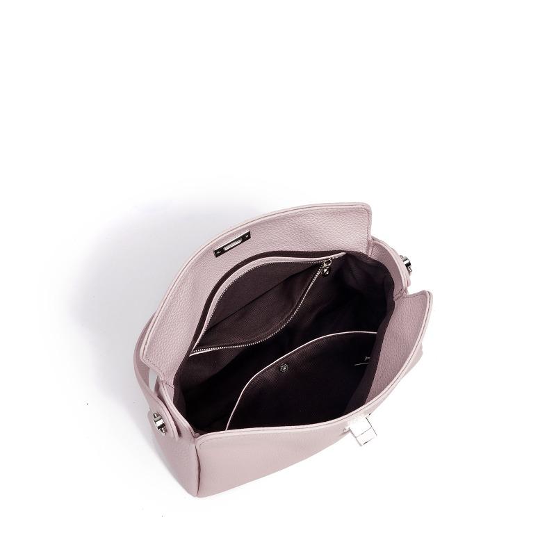 Early spring dumpling bag versatile office worker leather messenger bag commuting exquisite handbag high-end shoulder bag
