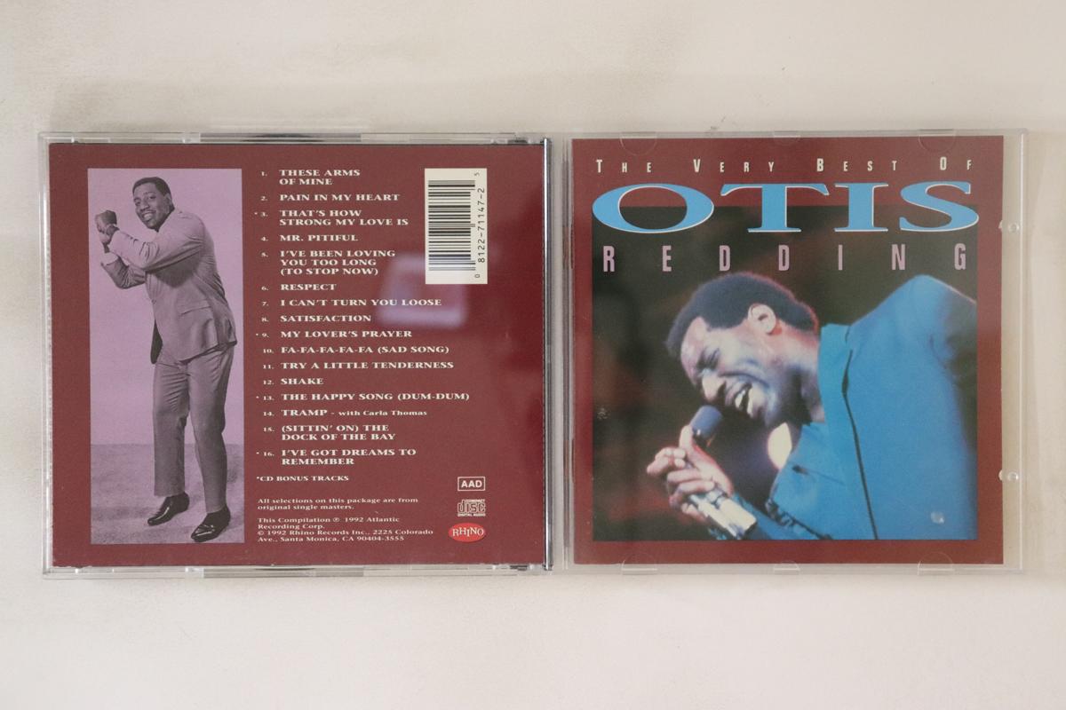 

CD OTIS REDDING Very Best Of Otis Redding R271147 ATLANTIC 1992 US SoulFunk Used