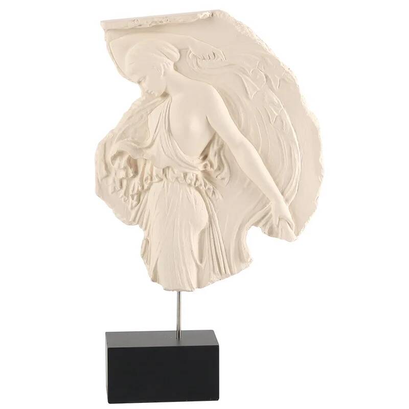 Resin Handicraft Artistic Venus Relief Goddess Sculpture Abstract Art Ornament Decorative Figurines Home Decoration Accessories
