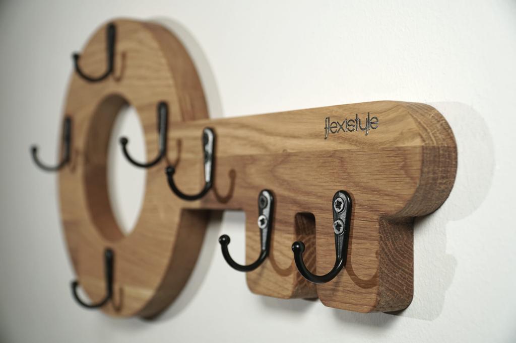 Wooden key hanger Retro Oak Key