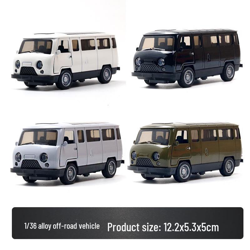 1:36 Alaşımlı Off-Road SUV Model Oyuncak Geri Çekme Fonksiyonlu