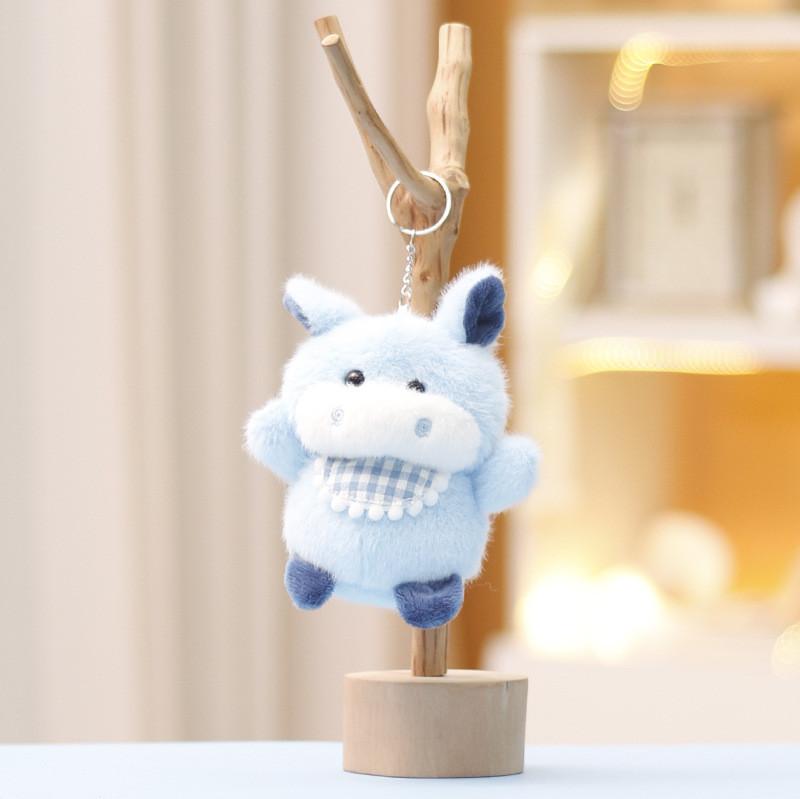 Plush Toy Panda With Pp Cotton Filling Keychain For Kids Room Accessory Gift