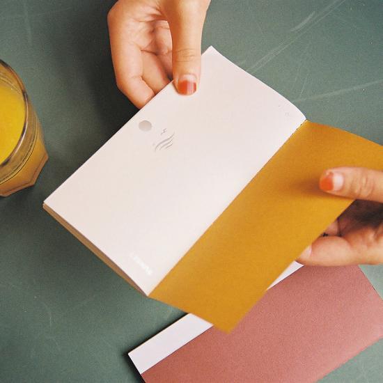 Small Stationery Daily Log Note Sunrise 6 types, choose 1, a popular phrase in Korea