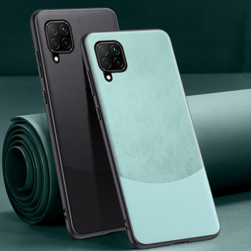 Luxusní pouzdro z PU kůže pro Huawei Nova 7i P40 Lite Zadní kryt Matná silikonová ochrana Pouzdro na telefon pro Huawei Nova 6 SE Nova7 i