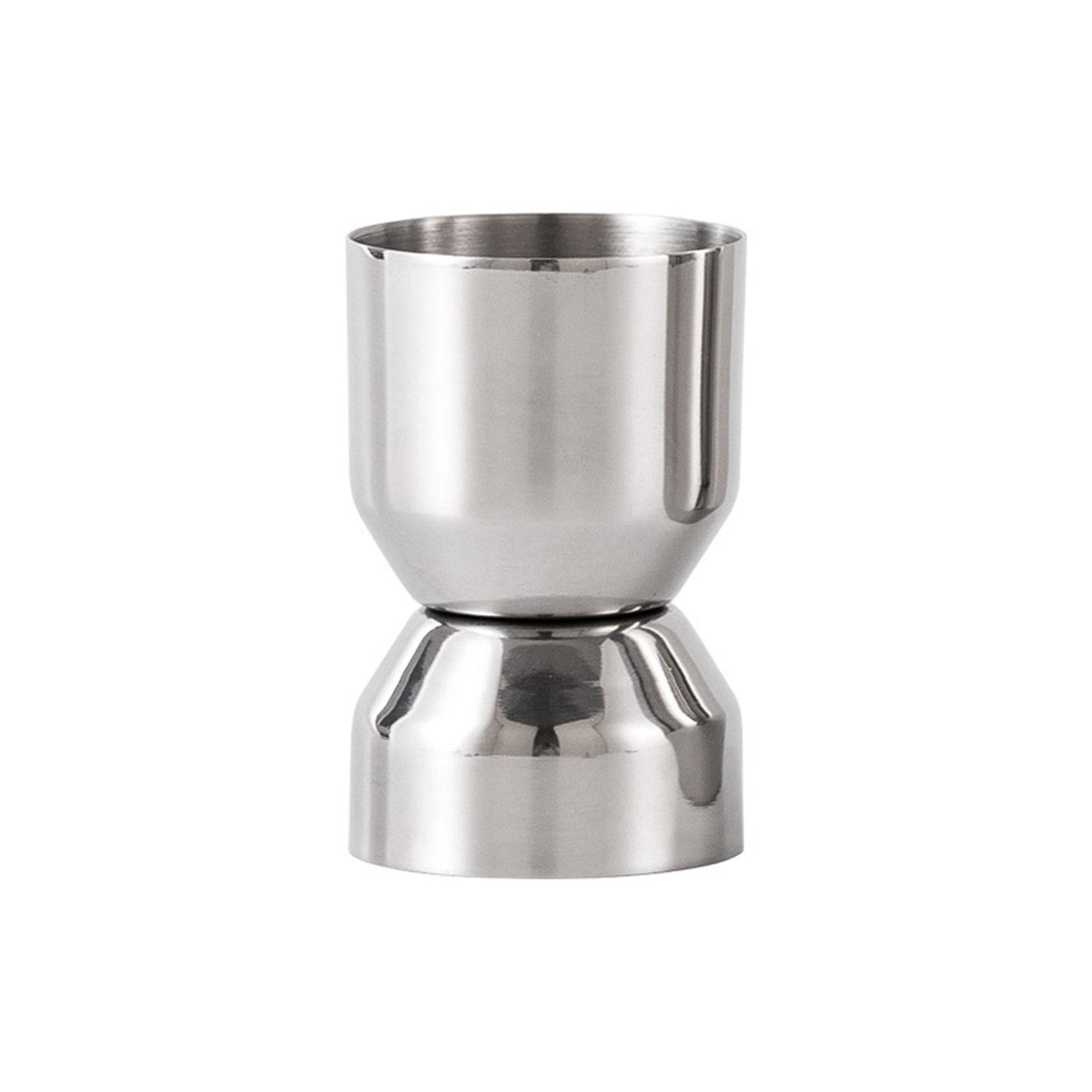 

Essential Bar Beverages Tool Stylish Entertaining Steel Drink Mixer Set Cocktail Mug Shaker with Measure Cup A